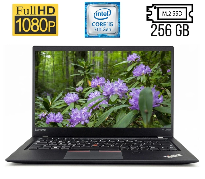 Ультрабук Б-клас Lenovo ThinkPad X1 Carbon (5th Gen) / 14