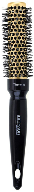 Гребінець Inter Vion Gold Label Thermic термічне укладання волосся 25 мм (5902704987449) - зображення 1