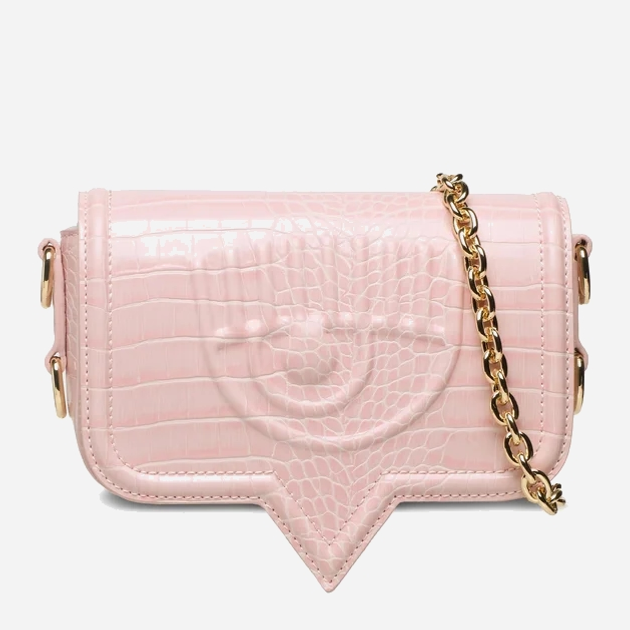 Torebka crossbody damska Chiara Ferragni 74SB4BA2ZS728 Różowa (8052672353917) - obraz 1