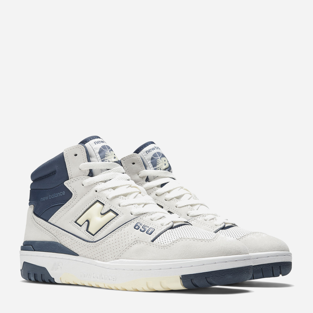 Tenisówki męskie wysokie New Balance 650 BB650RVN 40.5 (7.5US) 25.5 cm Jasnoszare (196652922620) - obraz 2