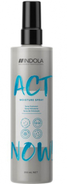 Spray nawilżający Indola Act Now Moisture 200 ml (4045787578720) - obraz 1