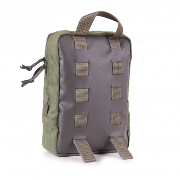 Тактическая сумка навесная с системой моли Tactical Extreme "Molle" 2.5л khaki - изображение 2