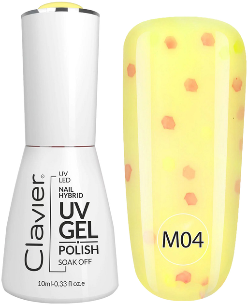 Гель-лак для нігтів Clavier Luxury Multi Flavours M04 Lemon Curd 10 мл (5907565674309) - зображення 1