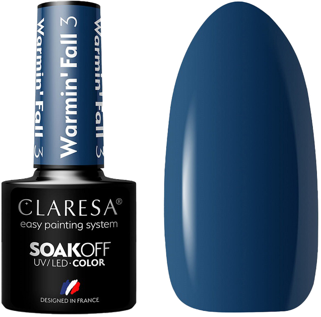 Гель-лак для нігтів Claresa Soak Off UV/LED Warmin' Fall 3 5 г (5903819807592) - зображення 1