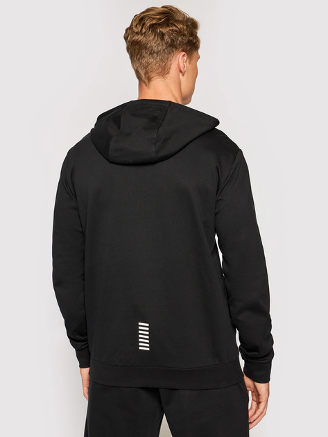 Спортивний костюм чоловічий EA7 Train Core Id M T-Suit Hoodie Rn Ch Coft 2XL Чорний (8056861842312) - зображення 3