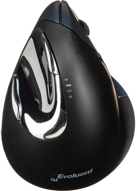 Миша Evoluent VerticalMouse 4 Wireless Black/Blue (VM4RW) - зображення 5