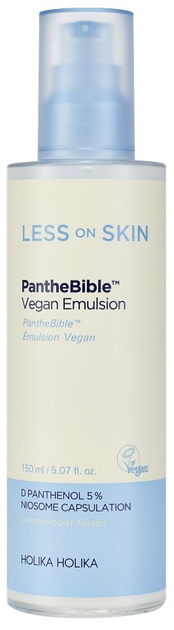 Емульсія Holika Holika Less On Skin Panthebible Vegan Emulsion 150 мл (8806334390945) - зображення 1