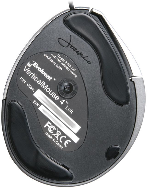 Мышь Evoluent VerticalMouse 4 USB Black/Silver (VM4L) - изображение 4