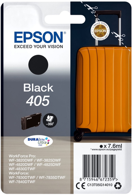 Картридж Epson 405 Black (8715946672359) - зображення 1