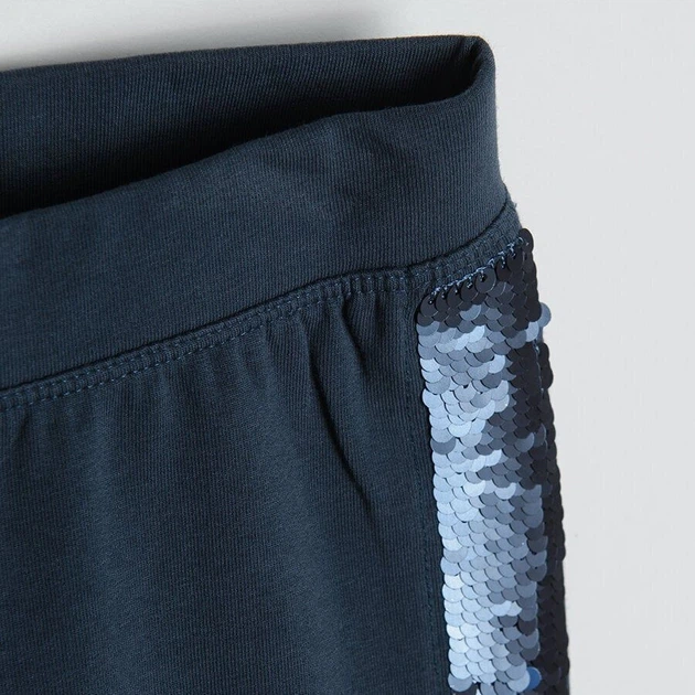 Legginsy młodzieżowe dziewczęce Cool Club CCG2422523 146 cm Granatowe (5903977125514) - obraz 3