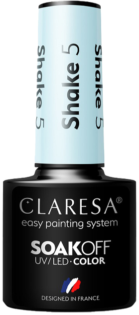 Гель-лак для нігтів Claresa Soak Off UV/LED Shake 5 5 г (5902846077077) - зображення 1