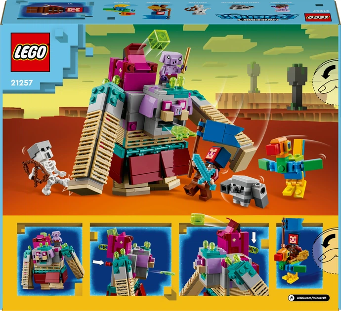 Конструктор LEGO Minecraft Сутичка з пожирачем 420 деталей (21257) - зображення 2