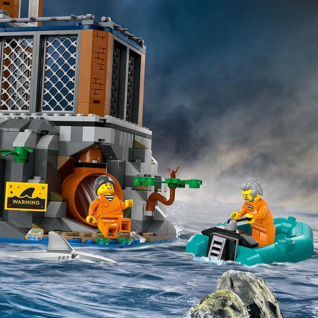Конструктор LEGO City Поліцейський острів-в'язниця 980 деталей (60419) - зображення 8