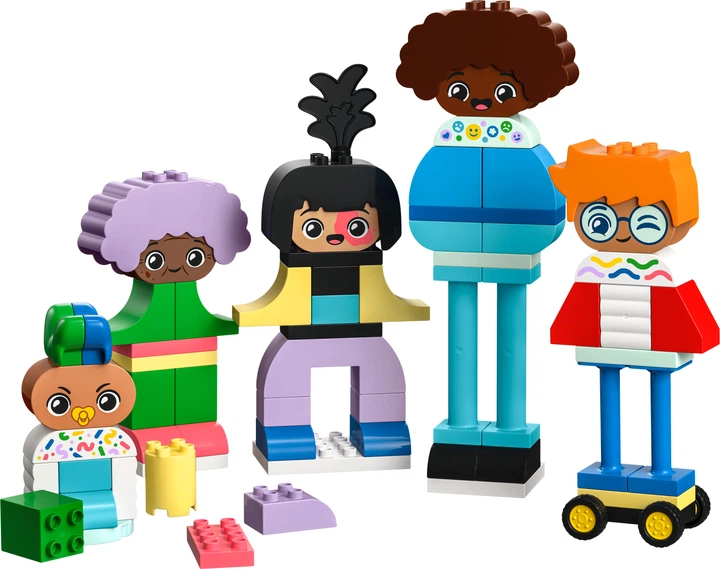 Zestaw klocków LEGO DUPLO Town Ludziki z emocjami 71 element (10423) - obraz 2