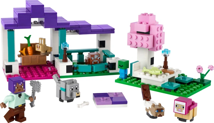 Конструктор LEGO Minecraft Притулок для тварин 206 деталей (21253) - зображення 4