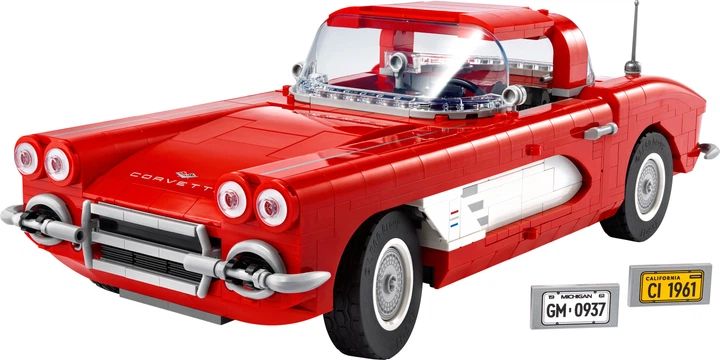 Zestaw klocków LEGO Icons Corvette 1210 elementów (10321) - obraz 5