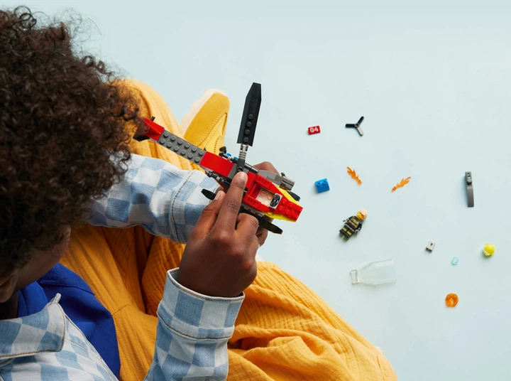 Конструктор LEGO City Пожежний рятувальний гелікоптер 85 деталей (60411) - зображення 5