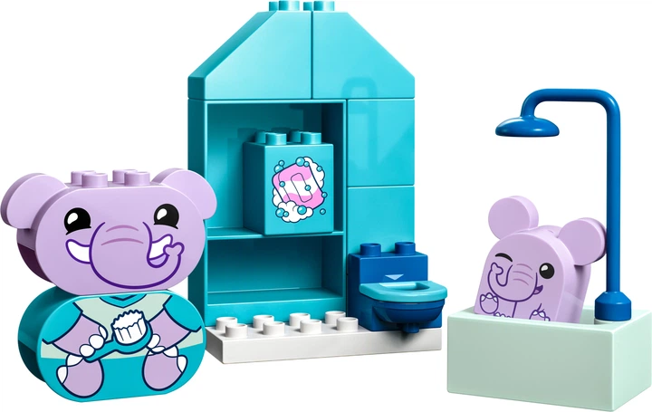 Конструктор LEGO DUPLO My First Повсякденні процедури:&nbsp;Час приймати ванну 15 деталей (10413) - зображення 2