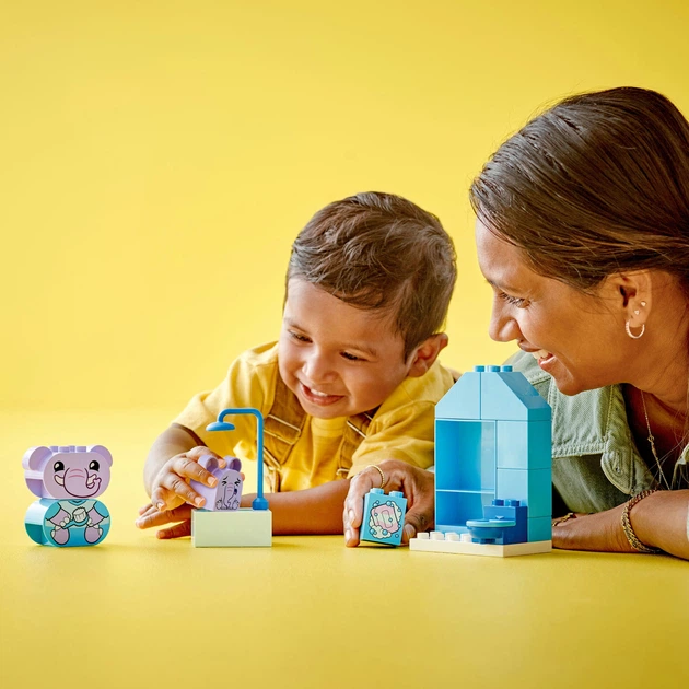 Конструктор LEGO DUPLO My First Повсякденні процедури:&nbsp;Час приймати ванну 15 деталей (10413) - зображення 3