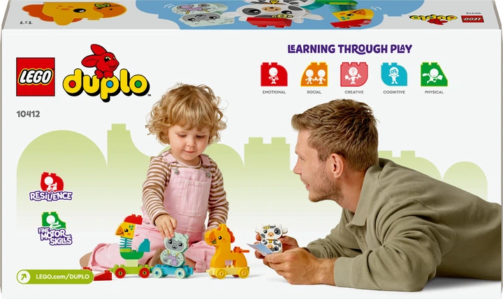 Конструктор LEGO DUPLO My First Потяг тваринок 19 деталей (10412) - зображення 9