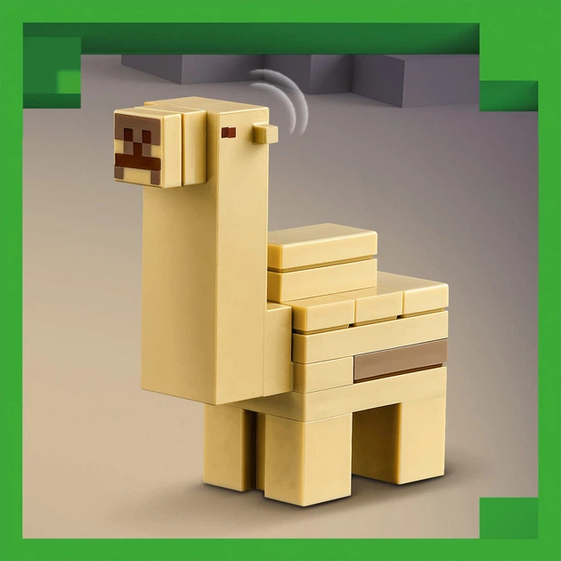 Конструктор LEGO Minecraft Експедиція Стіва в пустелю 75 деталей (21251) - зображення 8