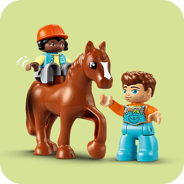 Конструктор LEGO DUPLO Town Догляд за тваринами на фермі 74 деталей (10416) - зображення 7