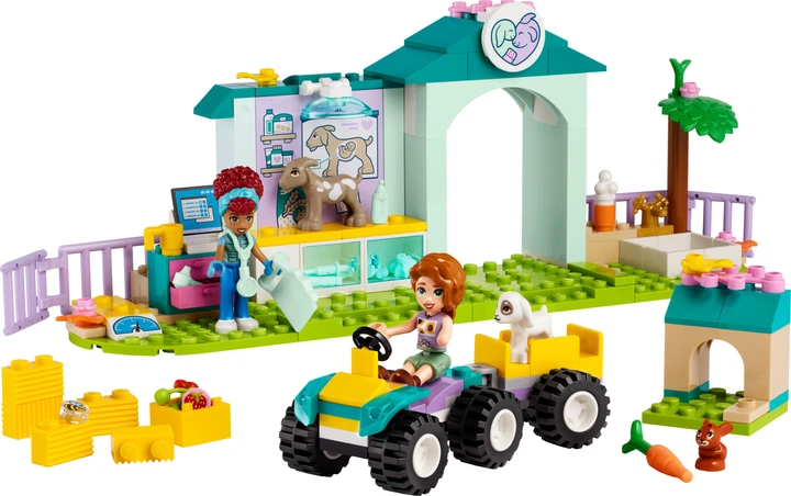 Zestaw klocków LEGO Friends Lecznica dla zwierząt gospodarskich 161 element (42632) - obraz 2