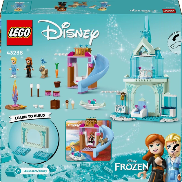 Конструктор LEGO Disney Крижаний палац Ельзи 163 деталей (43238) - зображення 2