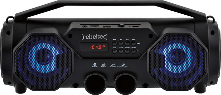 Портативная колонка Rebeltec SoundBox 340 Black (RBLGLO00044) - изображение 2