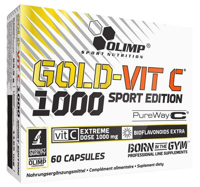 Вітаміни Olimp Gold-Vit C 1000 Sport Edition 60 капсул (5901330062995) - зображення 1