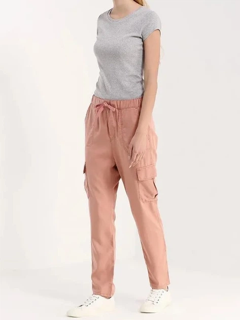 Штани жіночі United Colors of Benetton 162628 XS Персикові (2200004421995) - зображення 3