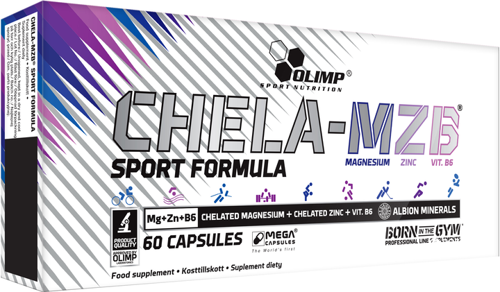Вітаміни Olimp Chela MZB - ZMA 60 капсул (5901330004209) - зображення 1