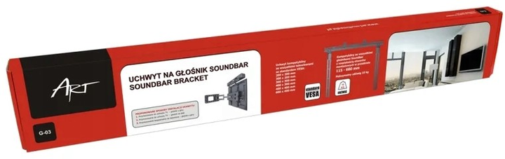 Uchwyt na głośnik-soundbar ART RAMART G-03 - obraz 7