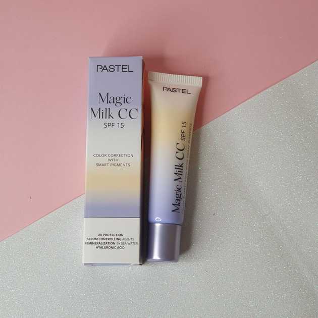 СС крем крем Magic Milk SPF 15 Pastel Цветокоррекция с умными ...