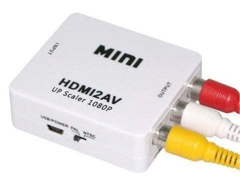 Конвертер видео HDMI в AV / с HDMI на AV RCA (тюльпаны),Преобразователь - изображение 3