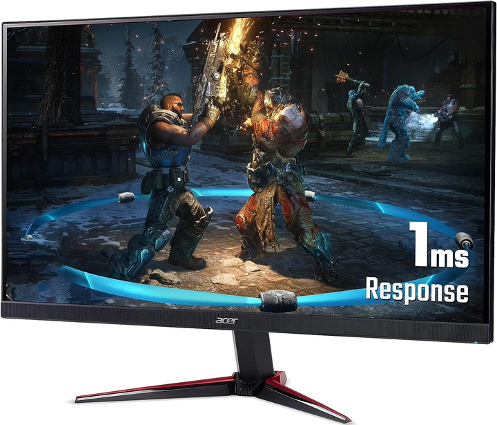 Монітор 24" Acer Nitro VG240YEbmipx (UM.QV0EE.E01) FHD IPS / 100Hz / 1 ms / AMD FreeSync / Adaptive-Sync / G-SYNC Compatible / BlueLightShield / Flickerless / Low Dimming - зображення 7