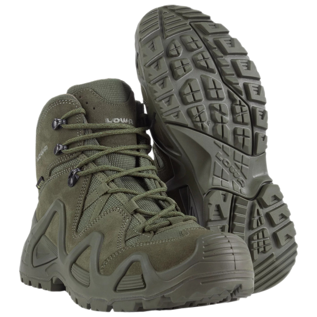 Черевики тактичні Lowa Zephyr GTX mid TF Ranger green (Темно-зеленый) UK 9.5/EU 44 - зображення 1