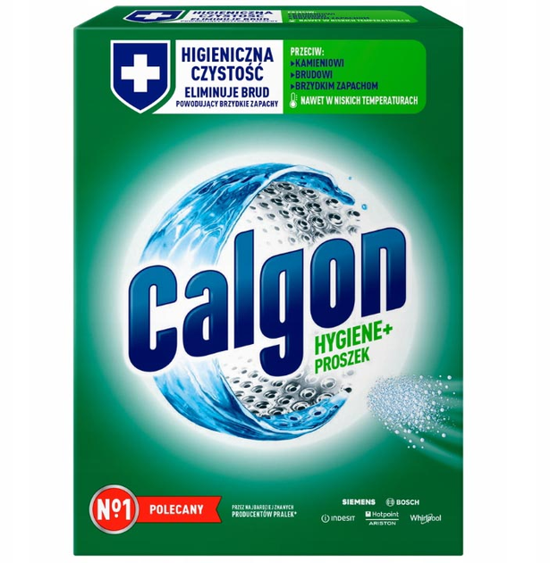 Proszek do czyszczenia pralki Calgon Hygiene+ 1 kg (5908252011704) - obraz 1