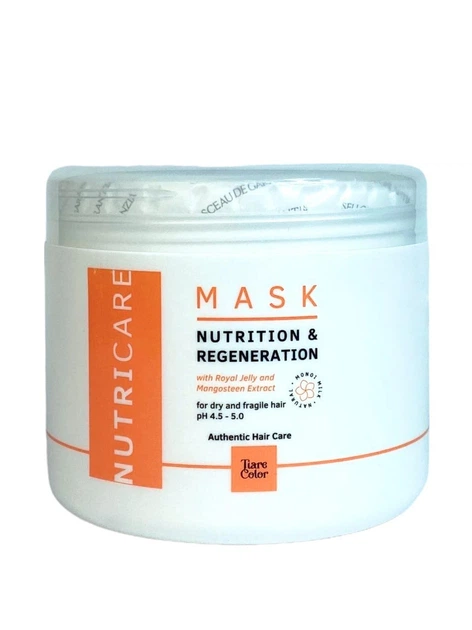 Маска для сухих волос Tiare Color Nutri Care 500 мл - Фото 1 Маска для сухих волос Tiare Color Nutri Care 500 мл - изображение 1