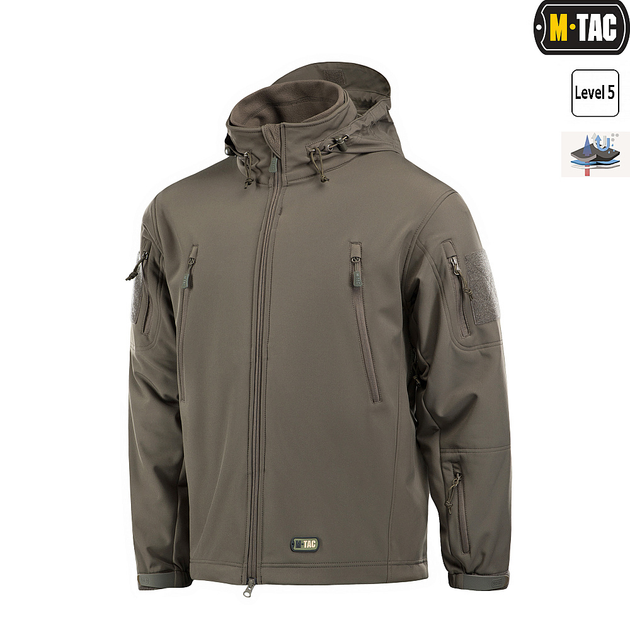 Куртка M-Tac SoftShell з Підстьожкою Olive Size XXL - зображення 1