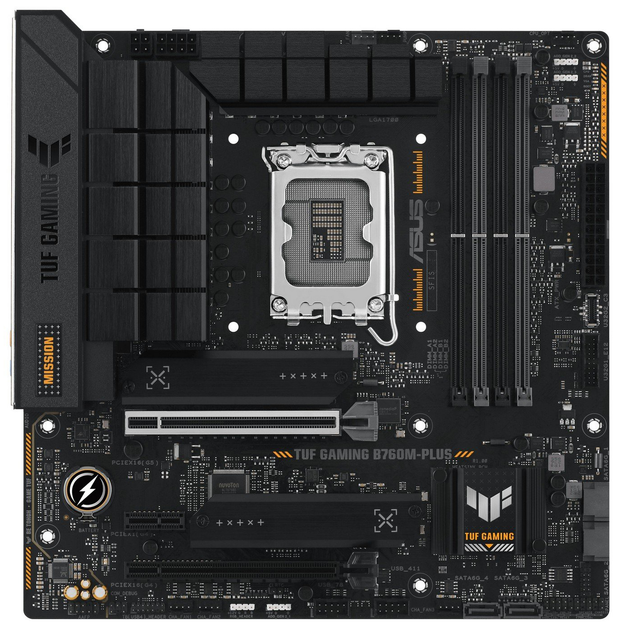 Płyta główna ASUS TUF GAMING B760M-PLUS (s1700, Intel B760, PCI-Ex16) - obraz 1