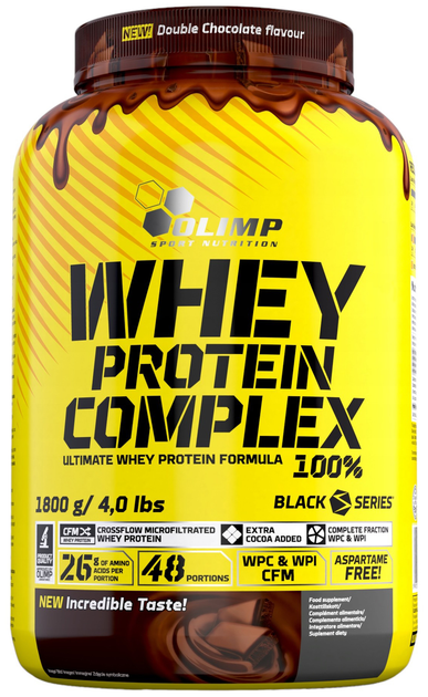 Protein Olimp Whey Protein Complex 1.8 kg Podwójna czekolada (5901330064043) - obraz 1