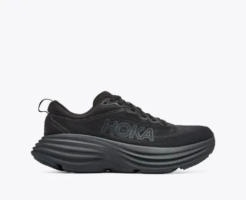 Мужские кроссовки HOKA ONE ONE BONDI 8 1123202 BBLC 43,5 (EU 43 1/3, USA 9,5 D, 27,5 см) черные - изображение 7