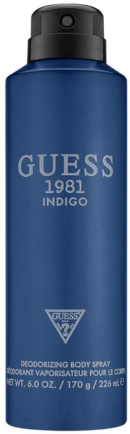 Дезодорант-спрей Guess 1981 Indigo For Men 1981 226 мл (85715321909) - зображення 1