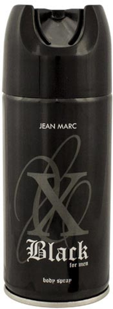 Дезодорант-спрей Jean Marc X Black For Men 150 мл (5901815016529) - зображення 1