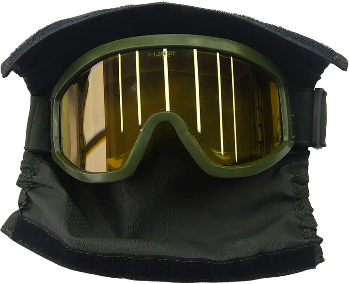 Чохол на тактичні окуляри Вид 2 Olive green хакі М&М - зображення 2