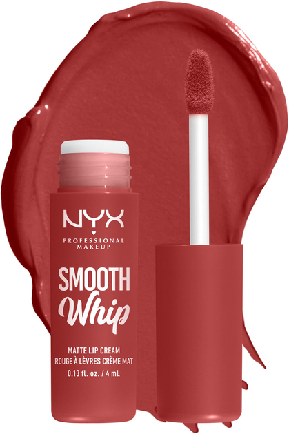 Рідка матова помада-крем для губ NYX Professional Makeup Smooth WHip 05 Parfait 4 мл (800897131081) - зображення 1