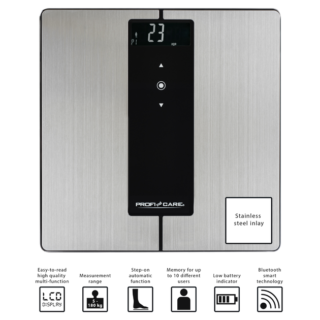 Waga podłogowa Proficare PC-PW 3008 - obraz 4