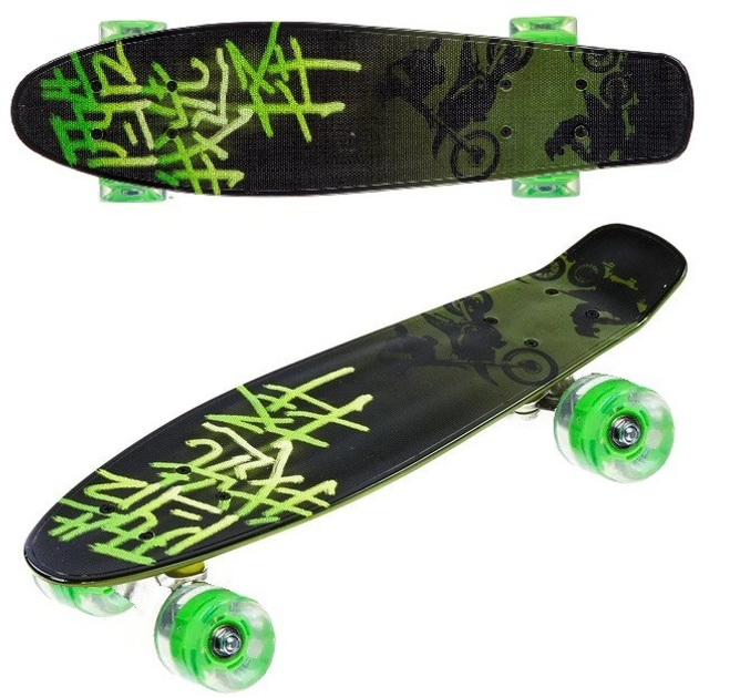 Пенни-борд Penny Best Board LED Black Green колеса PU (805-648804) (F-9160) – фото, отзывы, характеристики в интернет-магазине ROZETKA от продавца: BambyToys | Купить в Украине: Киеве, Харькове, Днепре, Одессе, Запорожье, Львове Пенни-борд Penny Best Board LED Black Green колеса PU (805-648804) (F-9160) – фото, отзывы, характеристики в интернет-магазине ROZETKA от продавца: BambyToys | Купить в Украине: Киеве, Харькове, Днепре, Одессе, Запорожье, Львове
