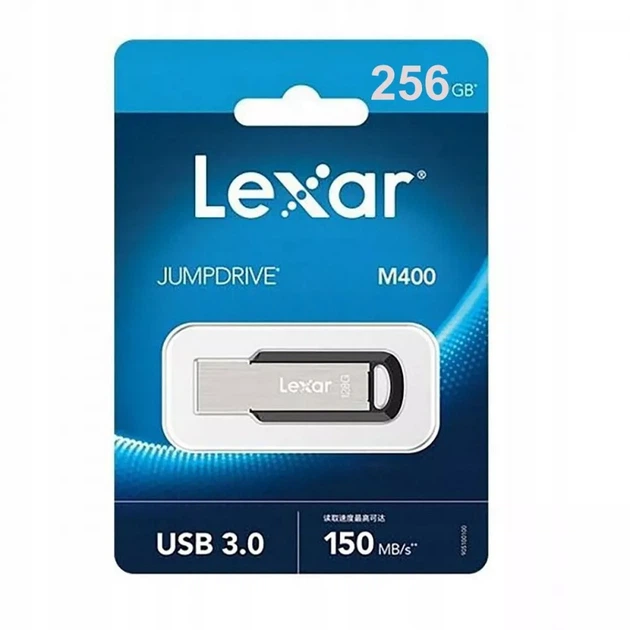 USB флеш-накопичувач Lexar JumpDrive M400 256ГБ/USB 3.0 - Фото 3 USB флеш-накопичувач Lexar JumpDrive M400 256ГБ/USB 3.0 - зображення 3